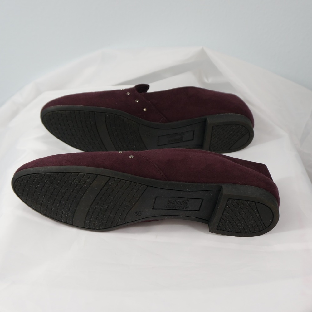 Brash Slip On Maroon Shoe - Picture 8 of 8